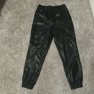Zara Faux Leather Pants